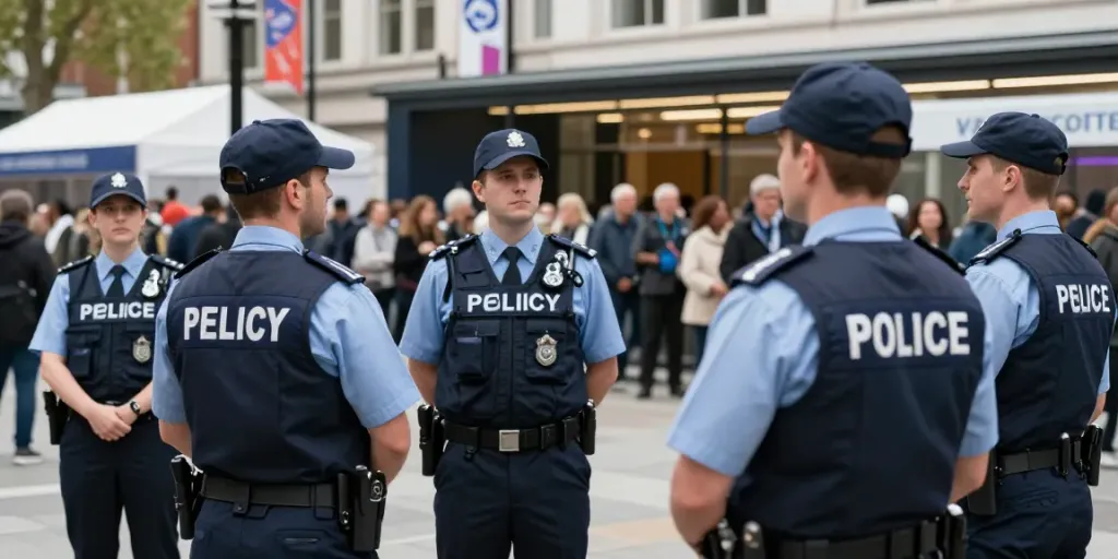 Professional security services in London ensuring safety and trust for local businesses during events.