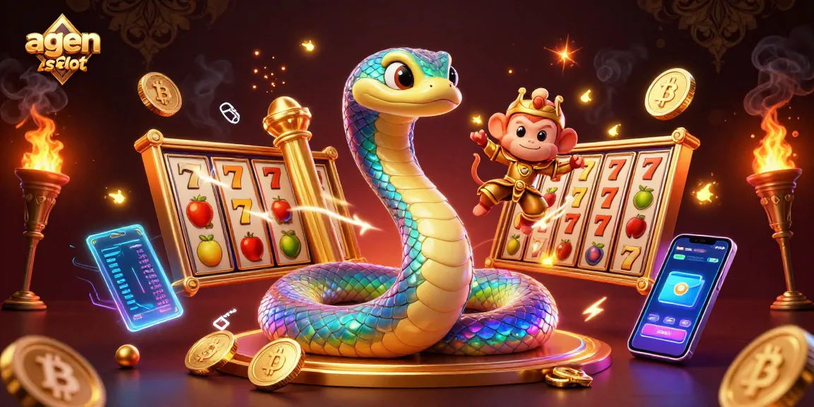 Memenangkan jackpot di agen slot dengan tema kasino penuh warna dan magis