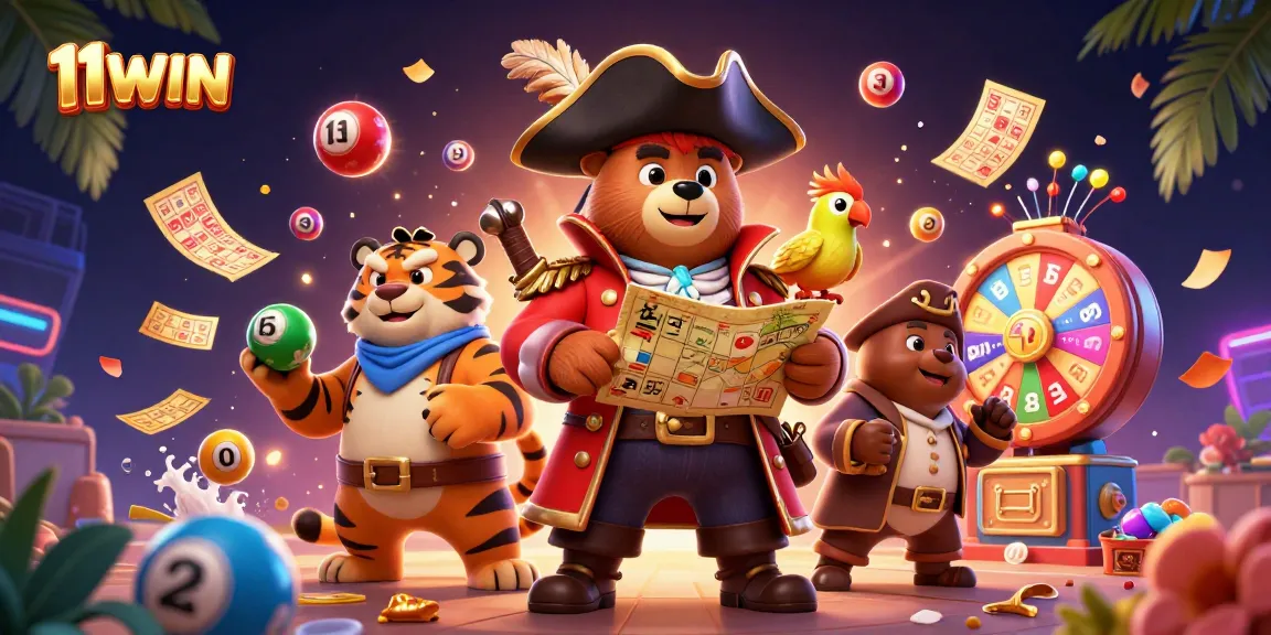Experience thrilling games at 11WIN with pirate adventures and vibrant casino action.