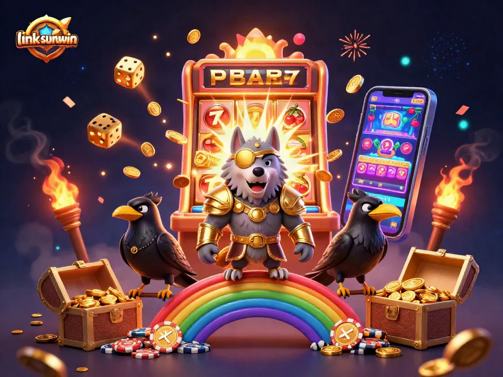 Experience gaming excitement with link-sunwin's vibrant casino scene showcasing thrilling jackpot elements.