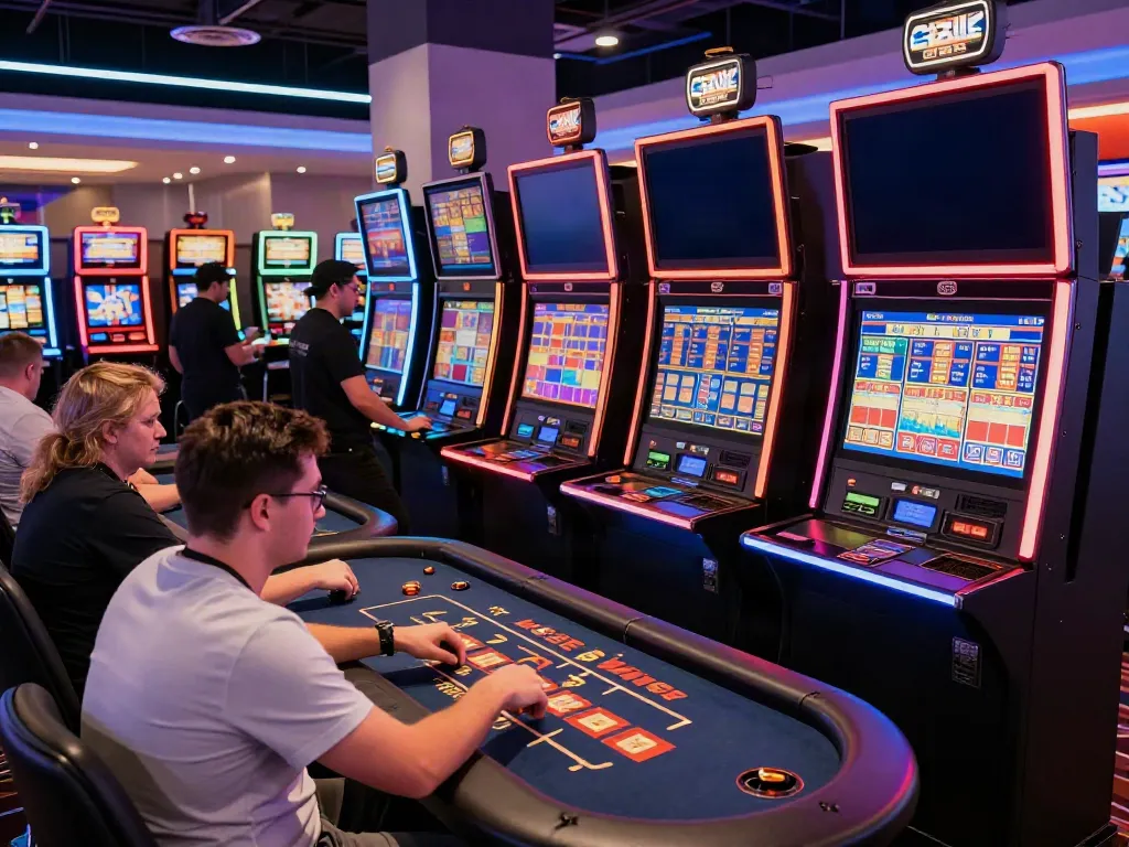 Experience the excitement at an online casino not on gamstop with vibrant gaming action.