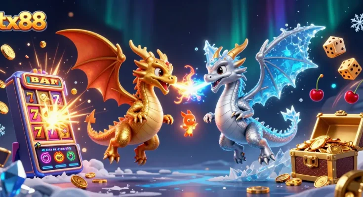 Experience the thrill of tx88 as gold and silver dragons harness jackpots and immersive casino games.