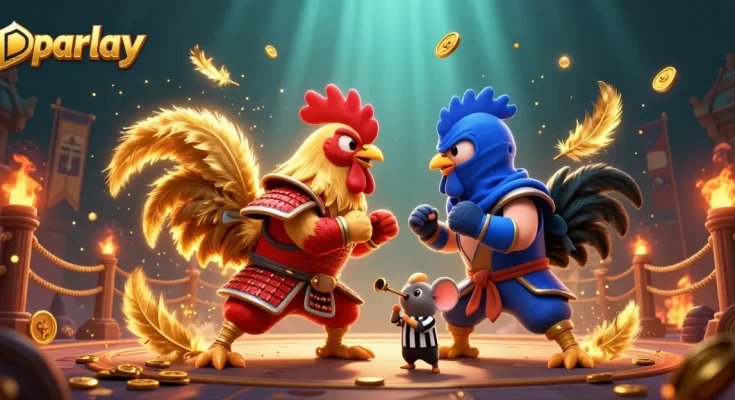 Engage in the parlay features of thrilling roosters sparring with grandeur in a rich betting environment.